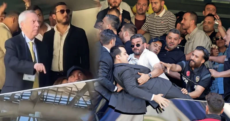 Aziz Yıldırım rakibinin locasına yürüdü: Kongre olaylı başladı Sözcü Gazetesi