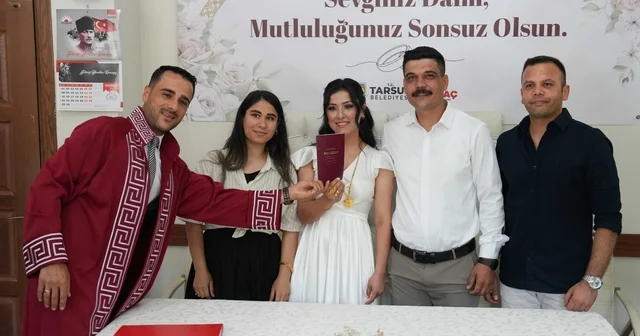 06.06.2026 yı seçtiler, mutluluğa evet dediler Mersin Haberleri