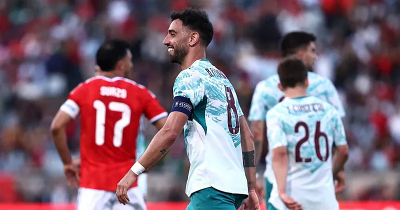 Olaylı maçta Portekiz, Şili karşısında 2 golle kazandı!