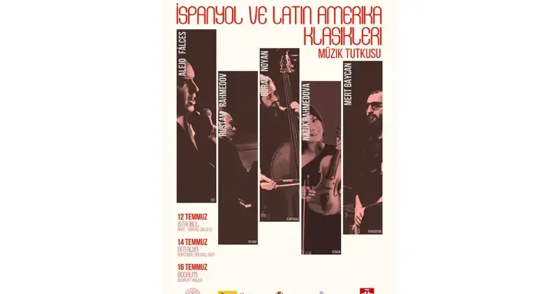 İspanyol ve Latin Amerika Klasikleri konser serisi üç şehirde düzenlenecek