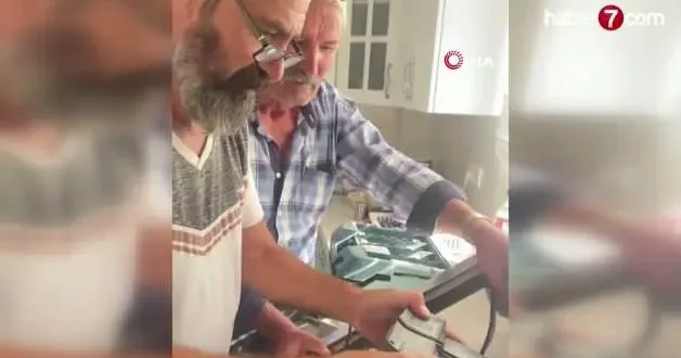 Bozulan aspiratörden kuş çıktı