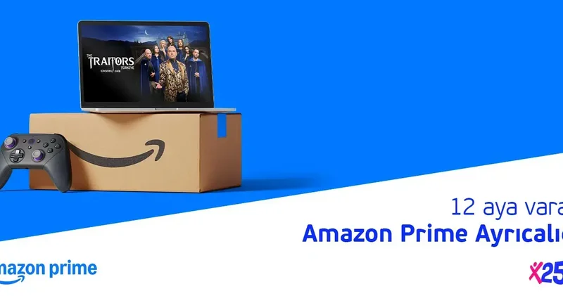 İş Bankası’ndan 12 aya varan Amazon Prime üyeliği