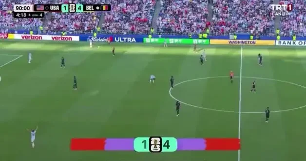 FIFA nın torpili ABD yi kurtaramadı! TRT spikerinden olay gönderme viral oldu