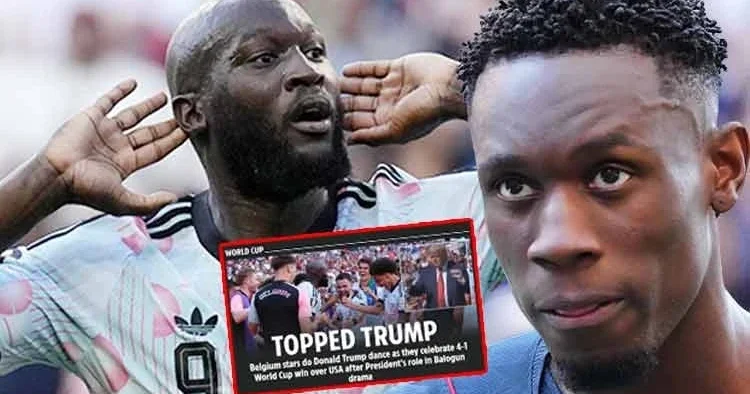 ABD Belçika maçını dünya konuşuyor! ABD, rezil oldu, Trump dansı yaptılar