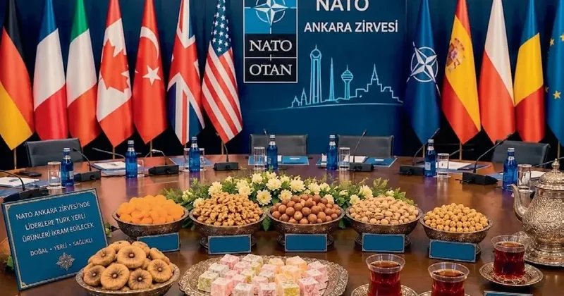 NATO zirvesinde Türk mutfağı damgası: Zengin menüler tam puan aldı