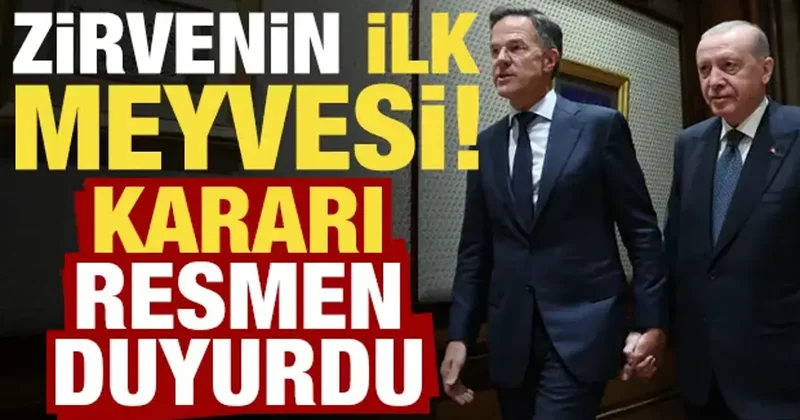 Son dakika haberi: Ankara daki tarihi NATO Zirvesi nin ilk meyvesi! Kararı resmen duyurdu