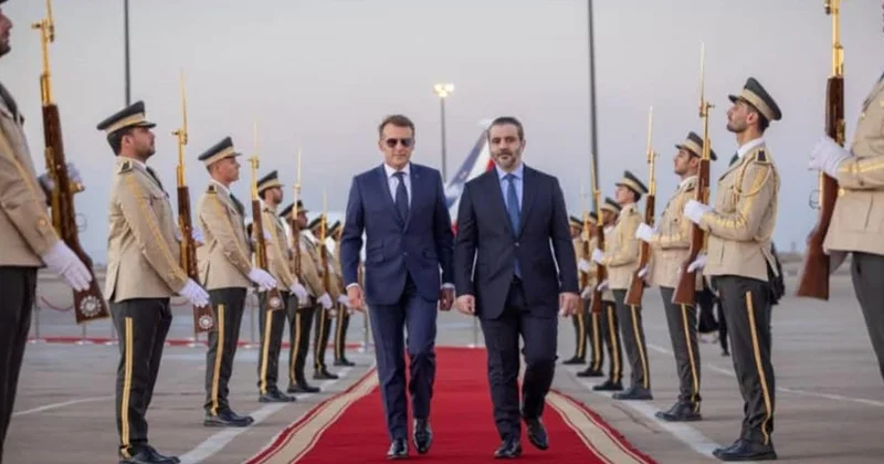 Macron, Suriye yi Ziyaret Eden İlk AB Lideri