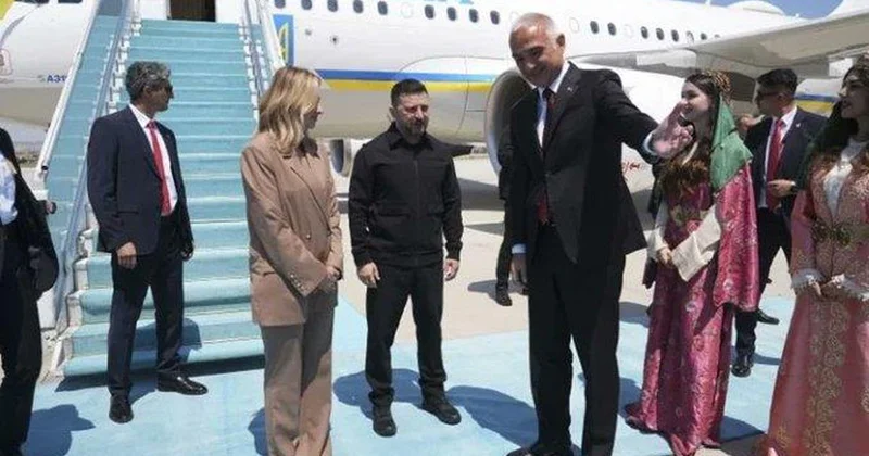 Ukrayna Devlet Başkanı Zelenski Ankara da