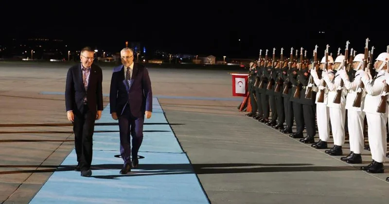Letonya Cumhurbaşkanı Rinkevics NATO Zirvesi için Ankara ya geldi