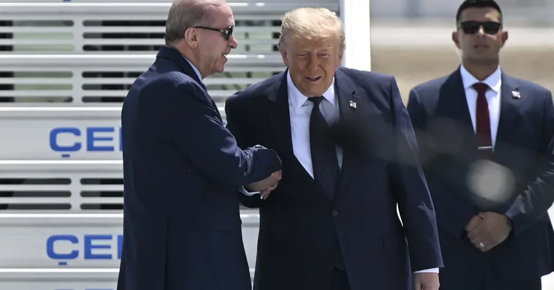İlk karşılamada samimi diyalog! Erdoğan ve Trump ın ne konuştukları ortaya çıktı