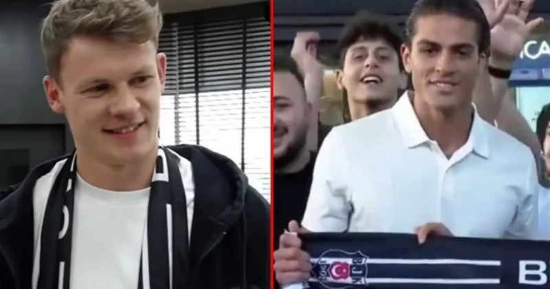 Beşiktaş Alexander Nübel ve Doğan Alemdar ı İstanbul a getirdi! İşte ilk görüntüleri