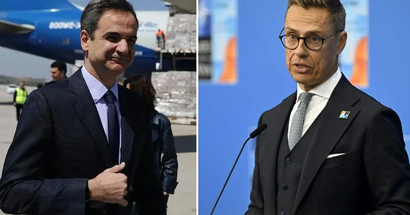 NATO zirvesi için Yunanistan ile Finlandiya liderleri Ankara da