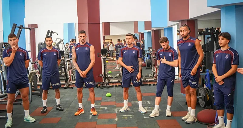 Trabzonspor’da sabah mesaisi!