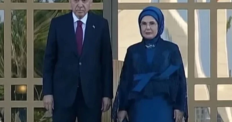 NATO liderleri şerefine Beştepe de resepsiyon! Erdoğan çifti liderleri karşılıyor