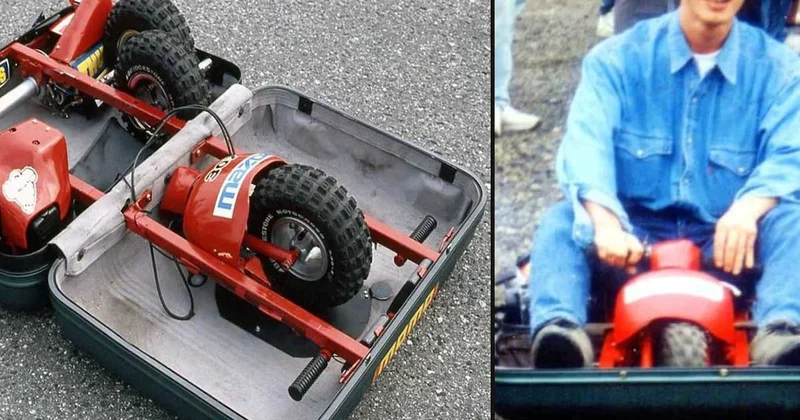 1 dakikada arabaya dönüşen bavul yaptılar Sözcü Gazetesi