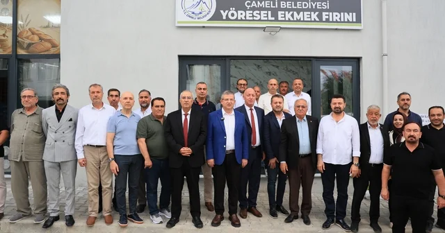 Çameli Belediyesi Yöresel Ekmek Fırını ve yatırımlar açıldı Çameli de toplu açılış ve ekmek fırını coşkusu Denizli Haberleri Habertürk Yerel Haberler