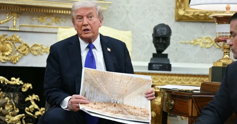 Mahkeme, Trump ın Beyaz Saray daki inşaatına dur dedi Sözcü Gazetesi