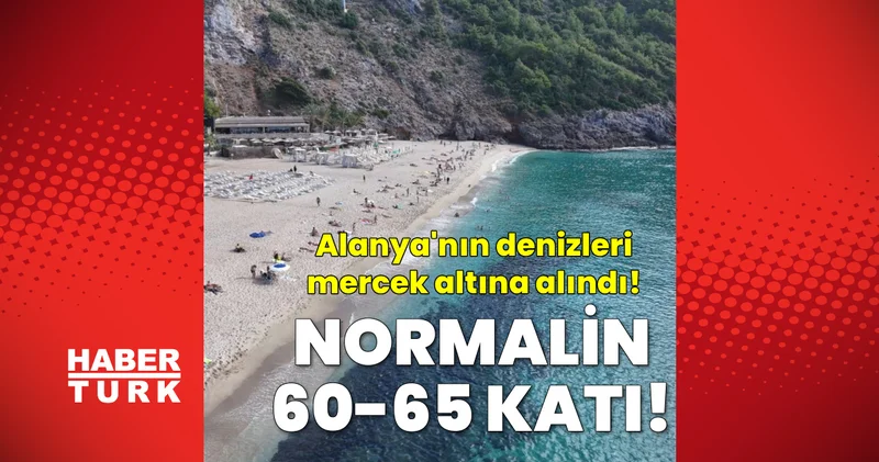 SON DAKİKA HABERİ: Alanya da mikroplastik kirliliği! Normali yüzde 60 65 üzerinde Son dakika haberleri