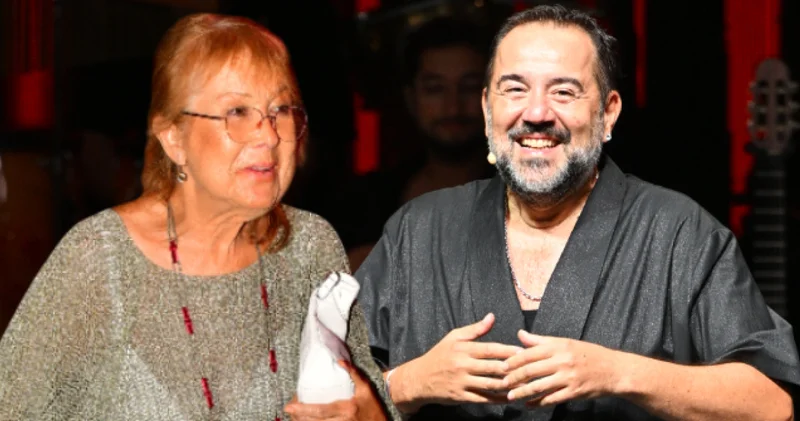Ata Demirer e annesi Ayten Kaçar dan şans ziyareti
