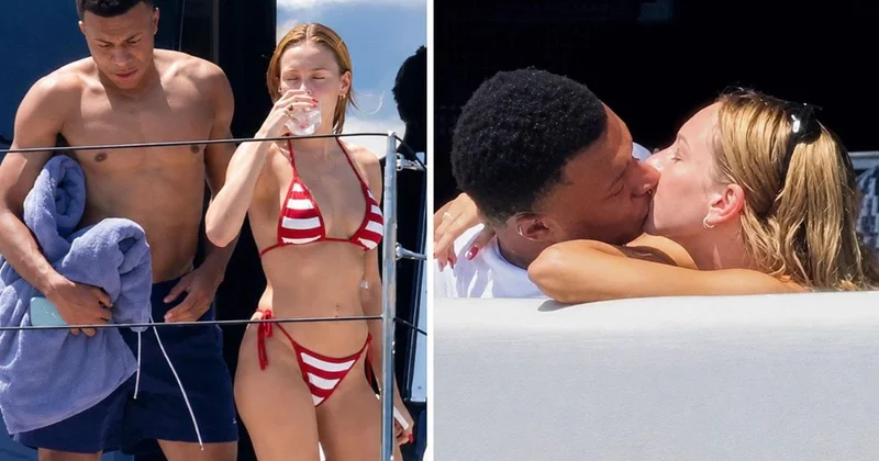 Mbappe ile Ester Exposito tatilde: Yakınlaştıkları anlar kamerada