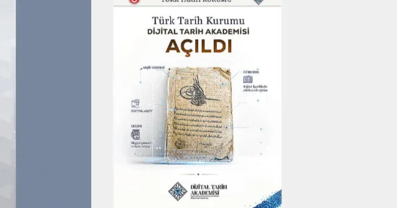 Dijital Tarih Akademisi erişime açıldı