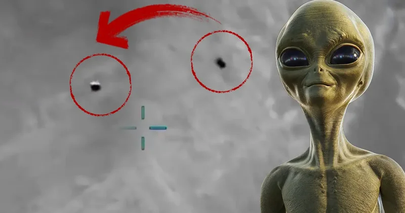 Yer: Orta Doğu! ABD yeni UFO görüntülerini paylaştı