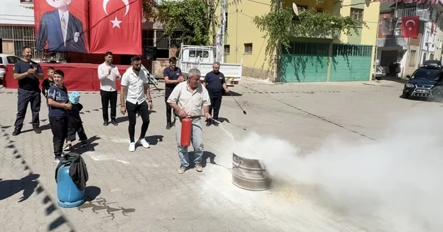 Köyde kendi yangın söndürme sistemini kurdular, itfaiyeden eğitim aldılar Kastamonu Haberleri Habertürk Yerel Haberler