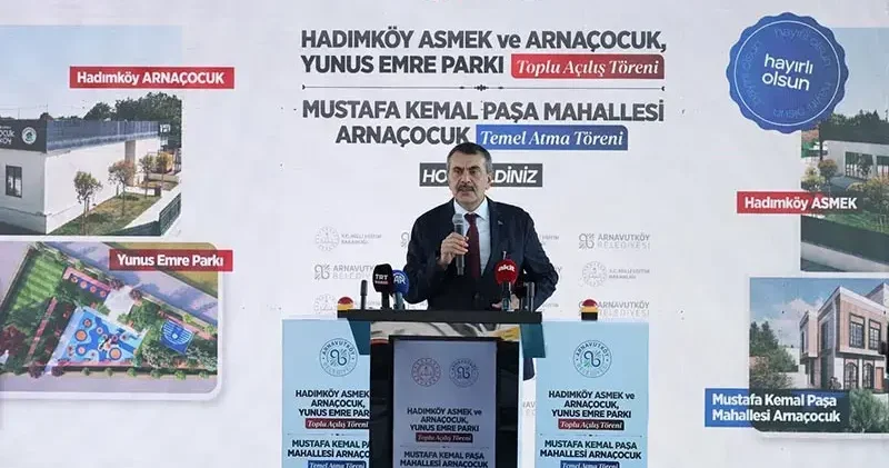 Bakan Tekin: Kim eğitim kurumu yapmak istiyorsa anayasal olarak bizimle birlikte çalışmak zorundadır