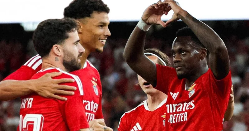 Süper Lig in eski yıldızları şov yaptı! Benfica 6 golle kazandı Sözcü Gazetesi