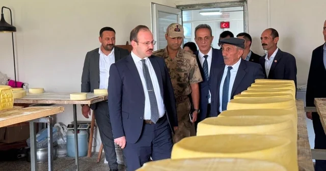 Arpaçay da Kaymakam Güvenç ten üretim tesisine ziyaret: Yerel üretime destek vurgusu Kars Haberleri Habertürk Yerel Haberler