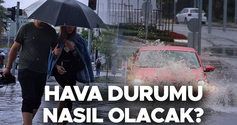 Son dakika sağanak yağış uyarısı Yarın (8 Ağustos) hava nasıl olacak? Hafta sonu İstanbul da yağmur var mı? Meteoroloji tarih verdi...