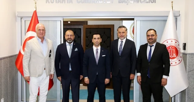 Kütahya OSB den Başsavcı Kılıç ve MHP İl Başkanı Türker e hayırlı olsun ziyareti Kütahya Haberleri Habertürk Yerel Haberler