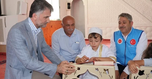 Amasya da 9 yaşındaki otizmli Asilhan, Kur an ı Kerim okumayı öğrendi Amasya Haberleri Habertürk Yerel Haberler