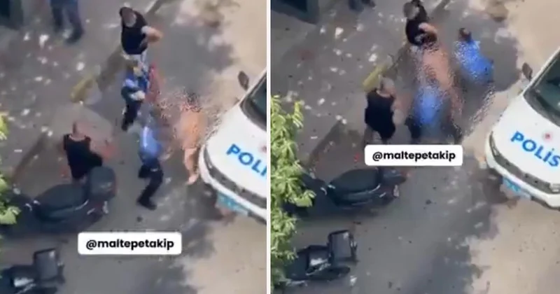 Çıplak gezen şahıs sokağı birbirine kattı, polislere saldırdı