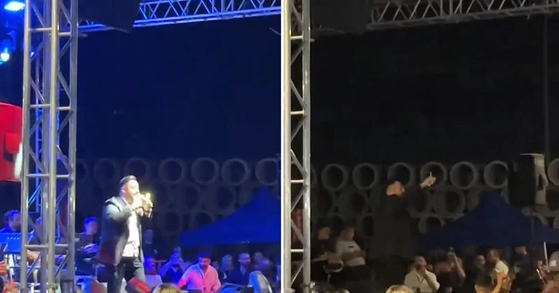 Yer: Konya! Ünlü sanatçının konserinde elektrikler kesildi