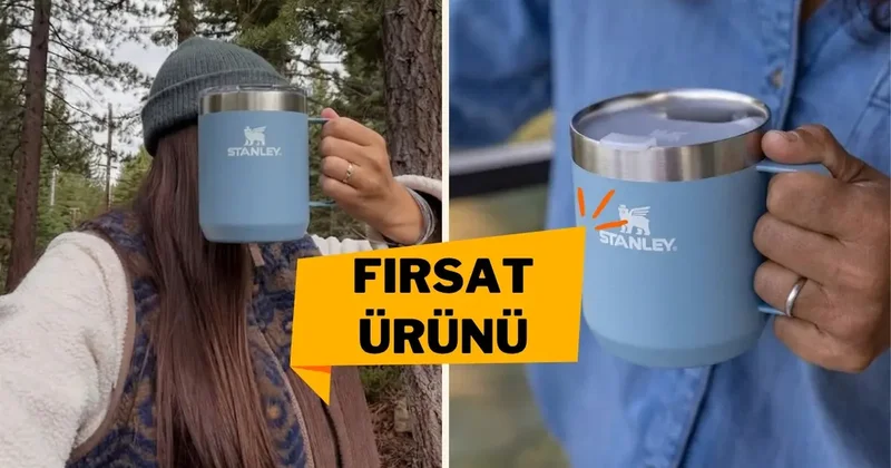 Kahveniz asla ılımasın! Stanley termos bardak indirimde