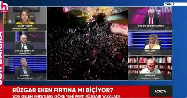 Yeni Parti yi şişiren Halk Tv nin anketi elinde patladı! Sosyal medyada dalga konusu oldu