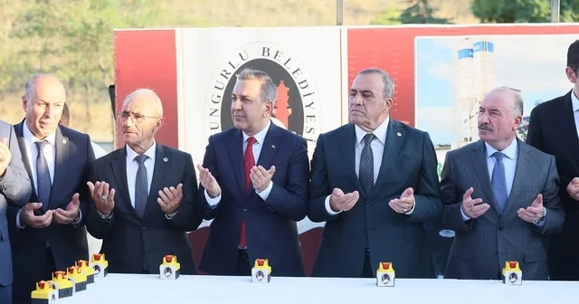 Sungurlu da dev yatırımlar için toplu açılış ve temel atma töreni düzenlendi Çorum Haberleri Habertürk Yerel Haberler