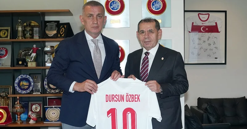 Dursun Özbek ten TFF Başkanı Hacıosmanoğlu na ziyaret Sözcü Gazetesi