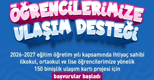 Kayseri haberleri Kayseri Büyükşehir in ulaşım desteği başvuruları başladı 07 Eylül 2026