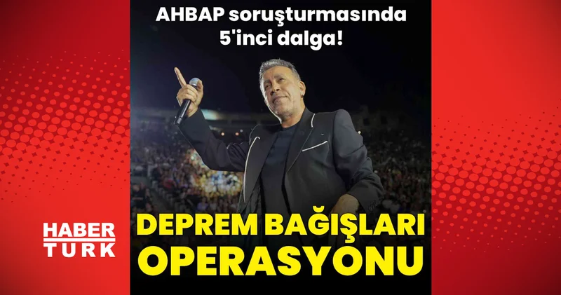 Son dakika: AHBAP a 5. dalga operasyon: 53 kişi hakkında gözaltı kararı Son dakika haberleri