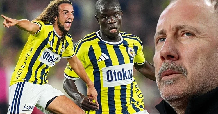 Sergen Yalçın dan Fenerbahçe ye tavsiye gibi mesaj: Guendouzi ve Kante ile oynayamazsınız