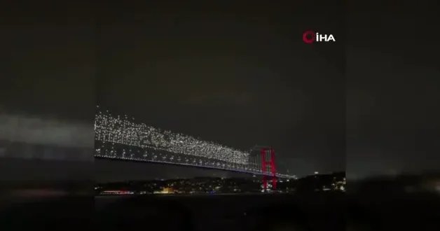 Millilerin Avrupa şampiyonluğu coşkusu gökyüzüne taşındı