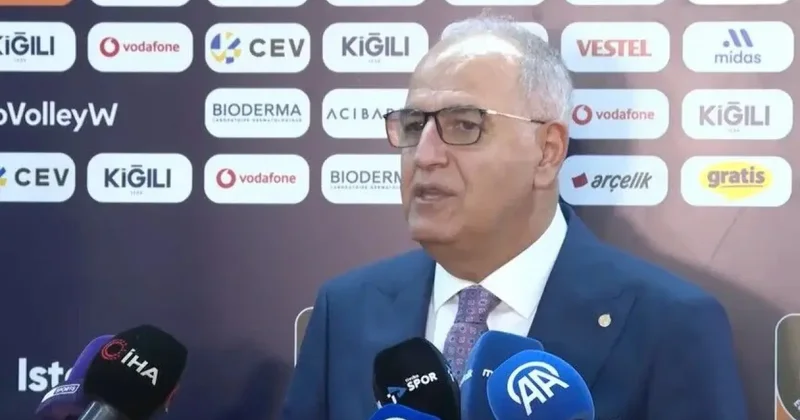 TVF Başkanı Üstündağ: Sırada olimpiyat madalyası var