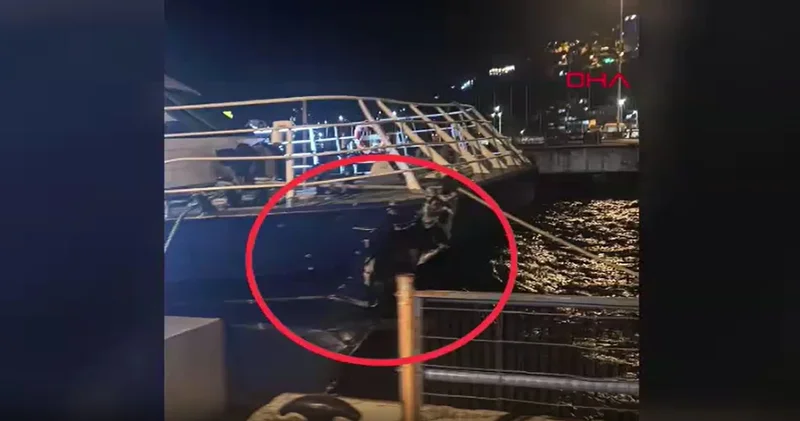Mudanya da İDO deniz otobüsü iskeleye çarptı