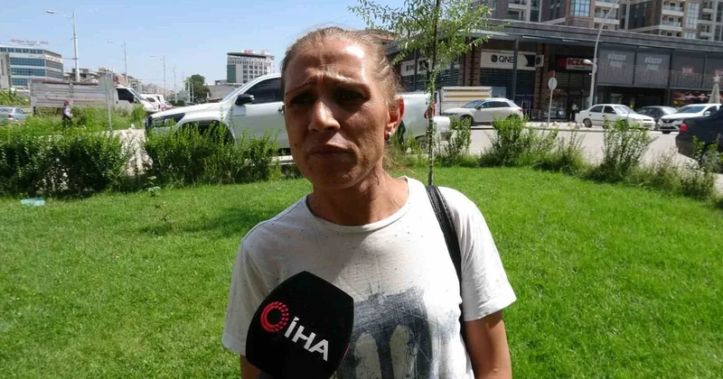 Parkta öldüresiye dayak! Utanmadan kayda aldılar