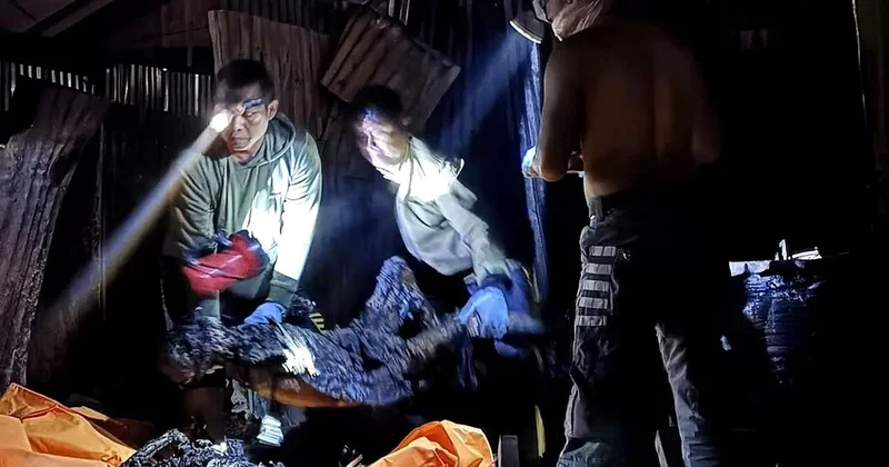 Papua daki Çarşı Yangınında 11 Kişi Öldü