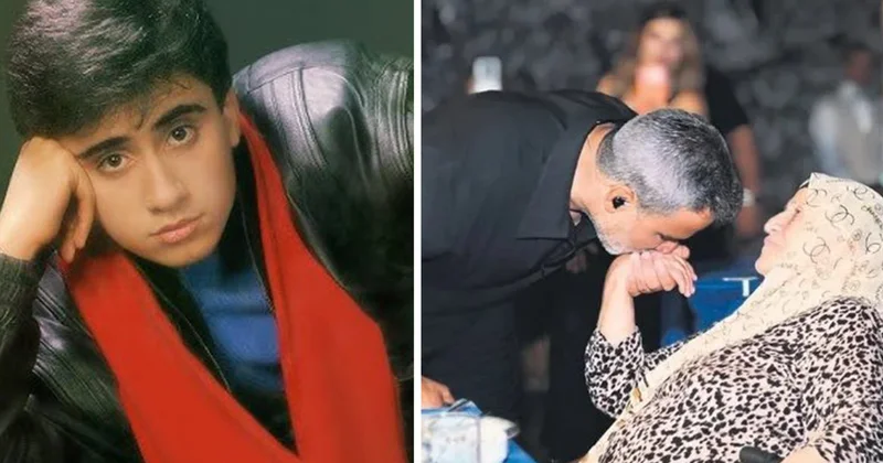 15 yıllık aradan sonra Küçük Emrah sahneyi yarıda kesti! Annesinin elini öptü
