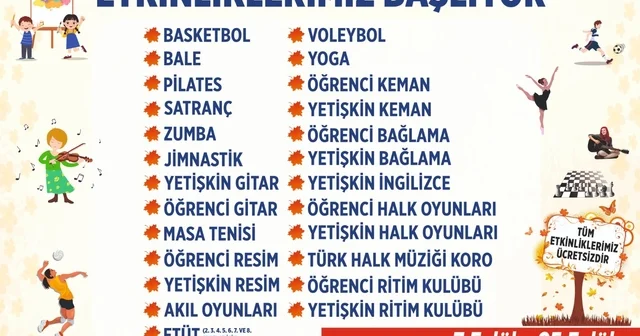 Aydın Büyükşehir Belediyesi Güz Dönemi etkinlikleri başlıyor Aydın Haberleri Habertürk Yerel Haberler