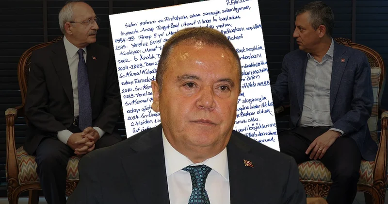 Cezaevinden mektup yazan Muhittin Böcek tarafını ilan etti: Özel mi Kılıçdaroğlu mu? Sözcü Gazetesi